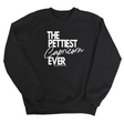 The Pettiest Capricorn Ever Unisex Sweatshirt-Sweatshirt-The Original God Ain't Petty But I Am