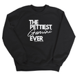 The Pettiest Gemini Ever Unisex Sweatshirt-Sweatshirt-The Original God Ain't Petty But I Am