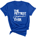 The Pettiest Gemini Ever Unisex Tee-T-Shirt-The Original God Ain't Petty But I Am