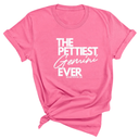 The Pettiest Gemini Ever Unisex Tee-T-Shirt-The Original God Ain't Petty But I Am