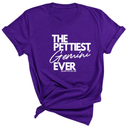 The Pettiest Gemini Ever Unisex Tee-T-Shirt-The Original God Ain't Petty But I Am