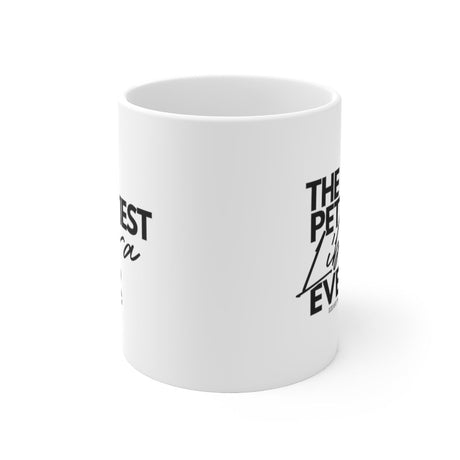 The Pettiest Libra Ever Mug 11oz (White/Black)-Mug-The Original God Ain't Petty But I Am
