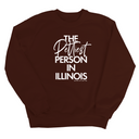 The Pettiest Person In Illinois Unisex Sweatshirt-Sweatshirt-The Original God Ain't Petty But I Am