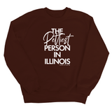 The Pettiest Person In Illinois Unisex Sweatshirt-Sweatshirt-The Original God Ain't Petty But I Am