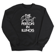 The Pettiest Person In Illinois Unisex Sweatshirt-Sweatshirt-The Original God Ain't Petty But I Am