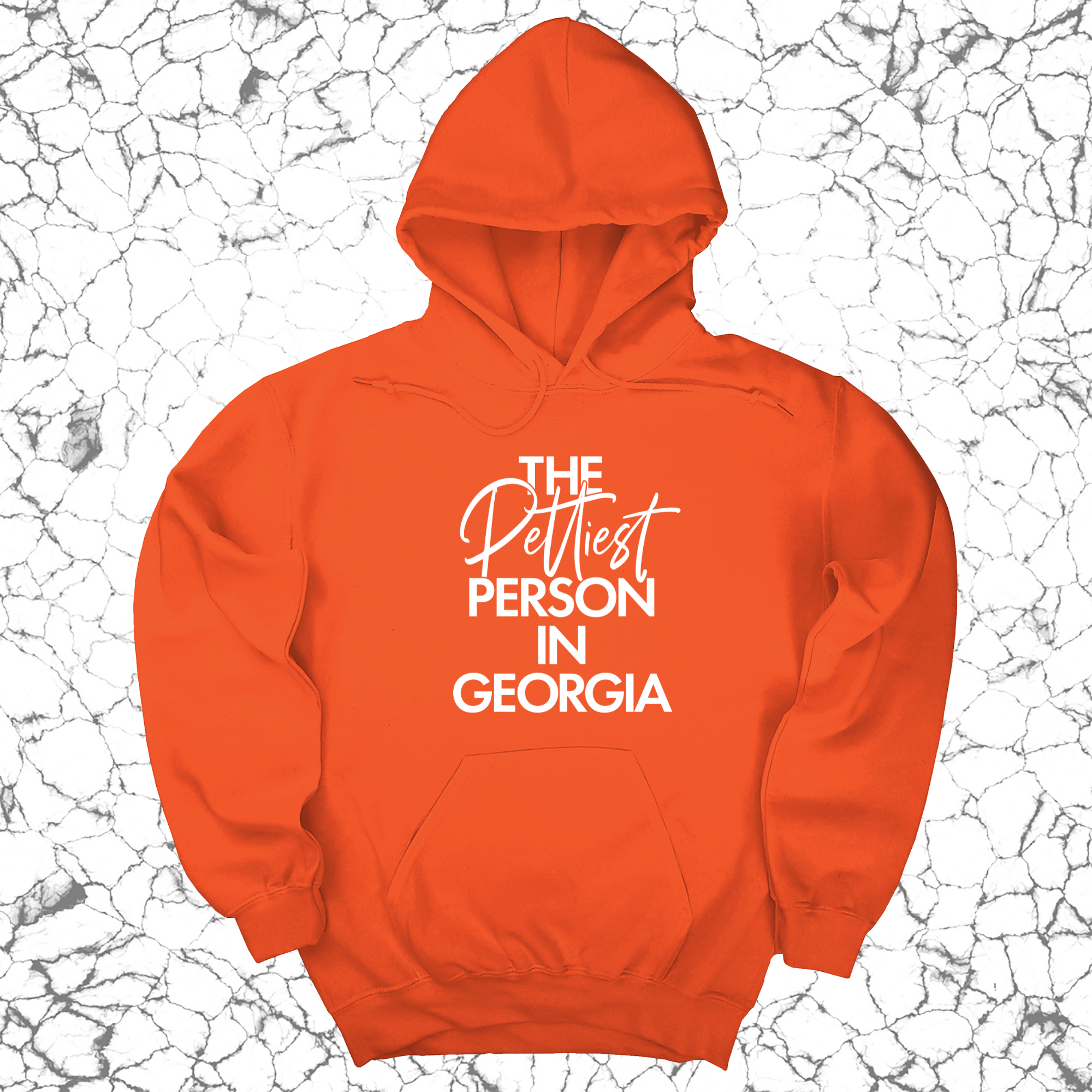 The Pettiest Person in Georgia Unisex Hoodie-Hoodie-The Original God Ain't Petty But I Am