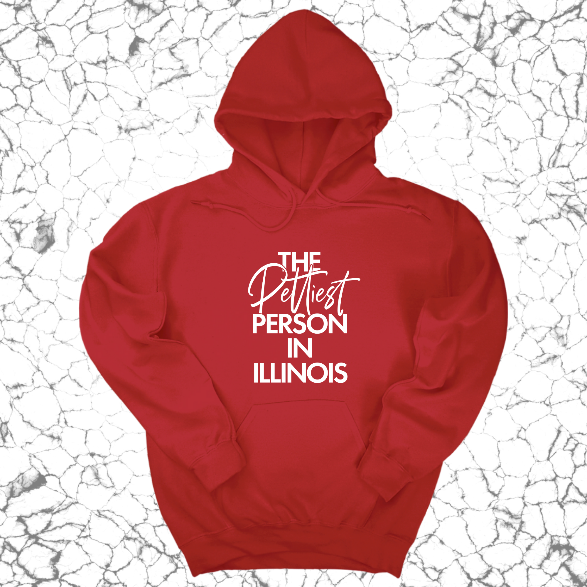 The Pettiest Person in Illinois Unisex Hoodie-Hoodie-The Original God Ain't Petty But I Am