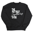 The Pettiest Sagittarius Ever Unisex Sweatshirt-Sweatshirt-The Original God Ain't Petty But I Am