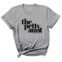 The Petty Aunt Unisex Tee-T-Shirt-The Original God Ain't Petty But I Am