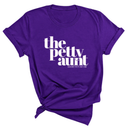 The Petty Aunt Unisex Tee-T-Shirt-The Original God Ain't Petty But I Am