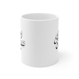 The Petty Mama Mug 11oz (White/Black)-Mug-The Original God Ain't Petty But I Am