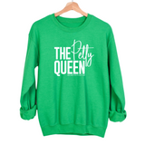The Petty Queen Unisex Sweatshirt-Sweatshirt-The Original God Ain't Petty But I Am