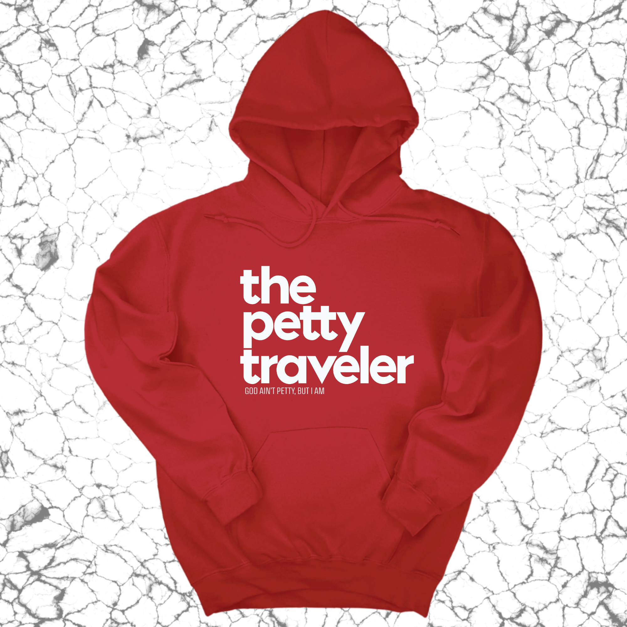 The Petty Traveler Unisex Hoodie-Hoodie-The Original God Ain't Petty But I Am