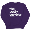 The Petty Traveler Unisex Sweatshirt-Sweatshirt-The Original God Ain't Petty But I Am