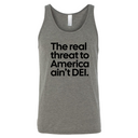 The Real Threat to America Ain’t DEI Unisex Tank Top-T-Shirt-The Original God Ain't Petty But I Am