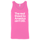 The Real Threat to America Ain’t DEI Unisex Tank Top-T-Shirt-The Original God Ain't Petty But I Am