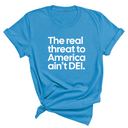The Real Threat to America Ain’t DEI Unisex Tee-T-Shirt-The Original God Ain't Petty But I Am