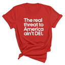 The Real Threat to America Ain’t DEI Unisex Tee-T-Shirt-The Original God Ain't Petty But I Am