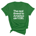 The Real Threat to America Ain’t DEI Unisex Tee-T-Shirt-The Original God Ain't Petty But I Am