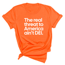 The Real Threat to America Ain’t DEI Unisex Tee-T-Shirt-The Original God Ain't Petty But I Am