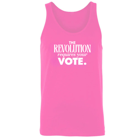 The Revolution Requires Your Vote Unisex Tank Top-T-Shirt-The Original God Ain't Petty But I Am