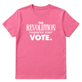 The Revolution Requires Your Vote Unisex Tee-T-Shirt-The Original God Ain't Petty But I Am