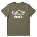 The Revolution Requires Your Vote Unisex Tee-T-Shirt-The Original God Ain't Petty But I Am