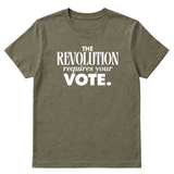 The Revolution Requires Your Vote Unisex Tee-T-Shirt-The Original God Ain't Petty But I Am