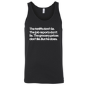 The Tariffs don’t lie. Job reports don’t lie. The grocery prices don't lie. But he Does Unisex Tank Top-T-Shirt-The Original God Ain't Petty But I Am