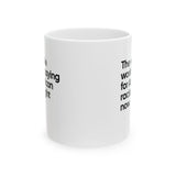 The Whole World Is Paying for American Racism Right Now Mug 11oz (White & Black)-Mug-The Original God Ain't Petty But I Am