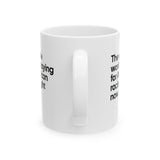 The Whole World Is Paying for American Racism Right Now Mug 11oz (White & Black)-Mug-The Original God Ain't Petty But I Am