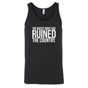 The racist right has ruined the country Unisex Tank Top-T-Shirt-The Original God Ain't Petty But I Am