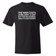 The war costs $1 billion+ a day but they’re worried about food stamps *BLACK TALL TEE* Unisex Tee-T-Shirt-The Original God Ain't Petty But I Am