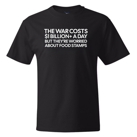 The war costs $1 billion+ a day but they’re worried about food stamps *BLACK TALL TEE* Unisex Tee-T-Shirt-The Original God Ain't Petty But I Am