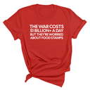 The war costs $1 billion+ a day but they’re worried about food stamps Unisex Tee-T-Shirt-The Original God Ain't Petty But I Am