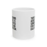 There is no reaching across the aisle to someone who voted for a Pedophile and called it Patriotism Mug 11oz (White & Black)-Mug-The Original God Ain't Petty But I Am
