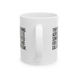 There is no reaching across the aisle to someone who voted for a Pedophile and called it Patriotism Mug 11oz (White & Black)-Mug-The Original God Ain't Petty But I Am