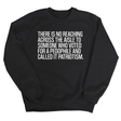 There is no reaching across the aisle to someone who voted for a Pedophile and called it Patriotism Unisex Sweatshirt-Sweatshirt-The Original God Ain't Petty But I Am