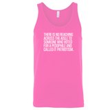 There is no reaching across the aisle to someone who voted for a Pedophile and called it Patriotism Unisex Tank Top-T-Shirt-The Original God Ain't Petty But I Am