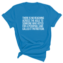There is no reaching across the aisle to someone who voted for a Pedophile and called it Patriotism Unisex Tee-T-Shirt-The Original God Ain't Petty But I Am