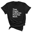 They Cheat. California Punches Back Unisex Tee-T-Shirt-The Original God Ain't Petty But I Am