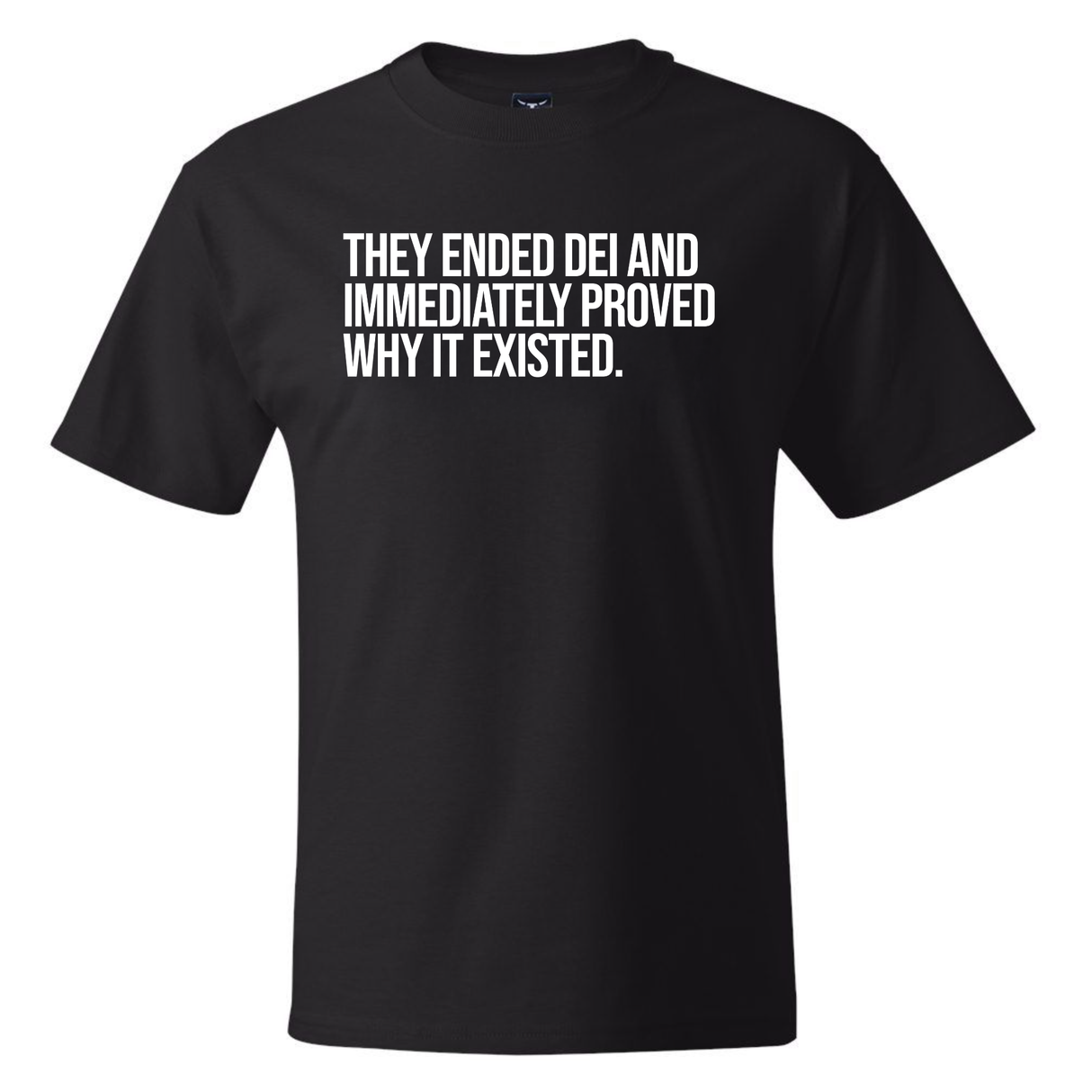 They Ended DEI and Immediately Proved Why It Existed *BLACK TALL TEE* Unisex Tee-T-Shirt-The Original God Ain't Petty But I Am