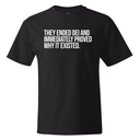 They Ended DEI and Immediately Proved Why It Existed *BLACK TALL TEE* Unisex Tee-T-Shirt-The Original God Ain't Petty But I Am