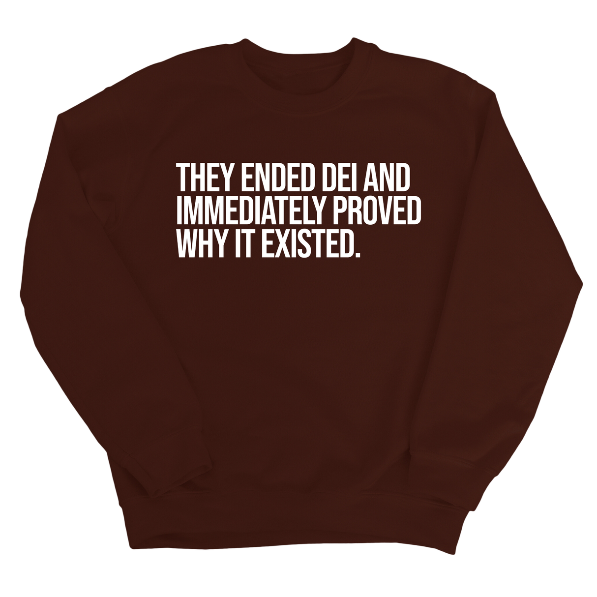 They Ended DEI and Immediately Proved Why It Existed Unisex Sweatshirt-Sweatshirt-The Original God Ain't Petty But I Am