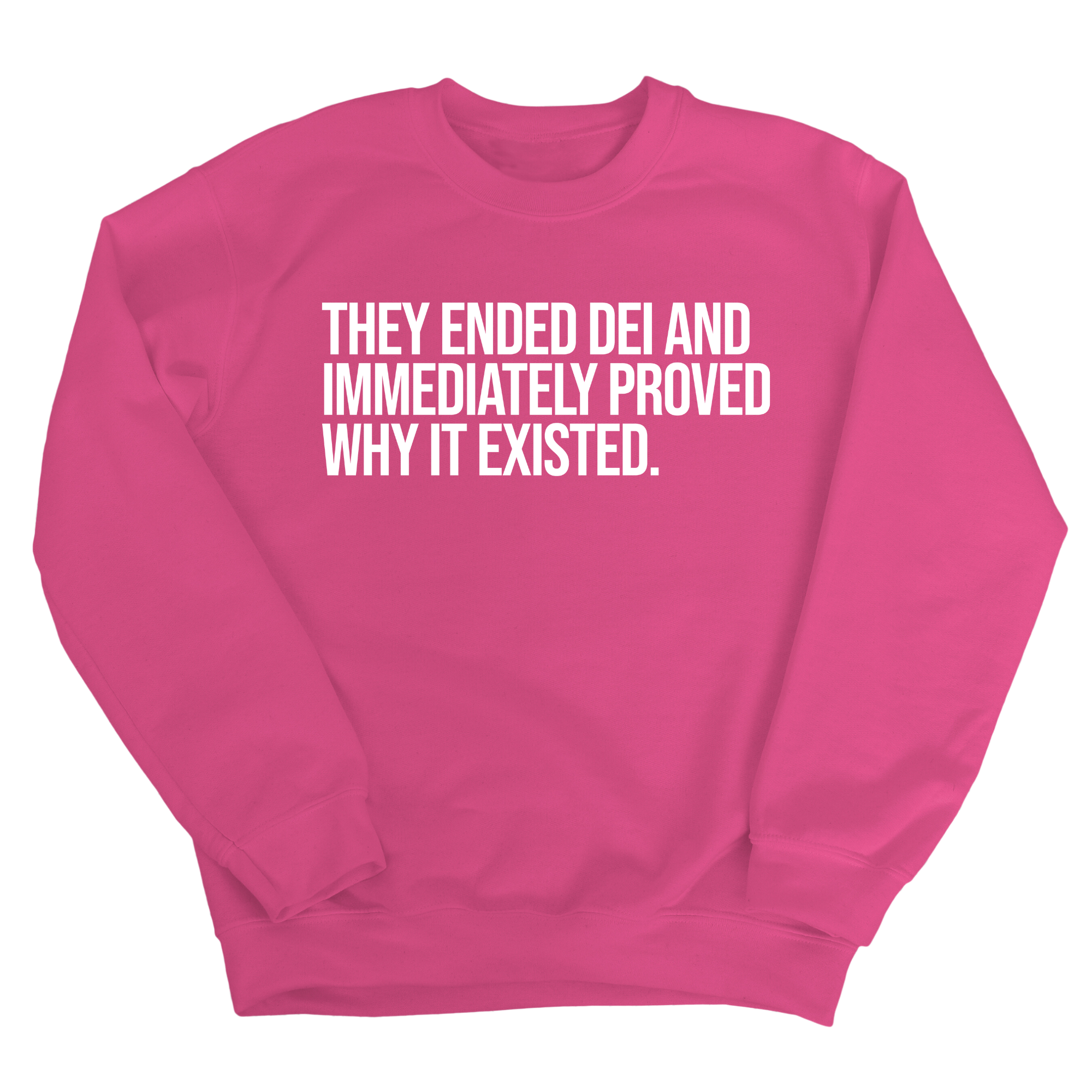 They Ended DEI and Immediately Proved Why It Existed Unisex Sweatshirt-Sweatshirt-The Original God Ain't Petty But I Am