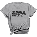 They Ended DEI and Immediately Proved Why It Existed Unisex Tee-T-Shirt-The Original God Ain't Petty But I Am