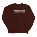 They Really Voted to Make the Dumbest MF President Unisex Sweatshirt-Sweatshirt-The Original God Ain't Petty But I Am