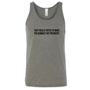 They Really Voted to Make the Dumbest MF President Unisex Tank Top-T-Shirt-The Original God Ain't Petty But I Am
