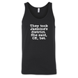 They Took Jasmine's District. She Said, OK, Bet Unisex Tank Top-T-Shirt-The Original God Ain't Petty But I Am