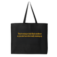 They Trying to Hide Black Excellence So You Don’t See Who’s Really Messing Up Tote bag-Tote Bag-The Original God Ain't Petty But I Am